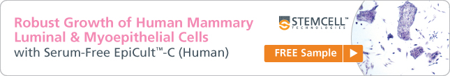 Robust Growth of Human Mammary Luminal & Myoepithelial Cells with Serum-Free EpiCult-C (Human) Request a Free Sample